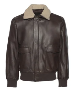 Henri Brown A2 Aviator Bomber Jacket