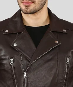 Alternative view of Cyro Brown Quilted Leather Jacket