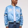 Abercrombie NFL Detroit Lions Varsity Bomber Jacket