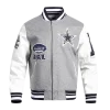 Dallas Cowboys Old English Wool Varsity Jacket