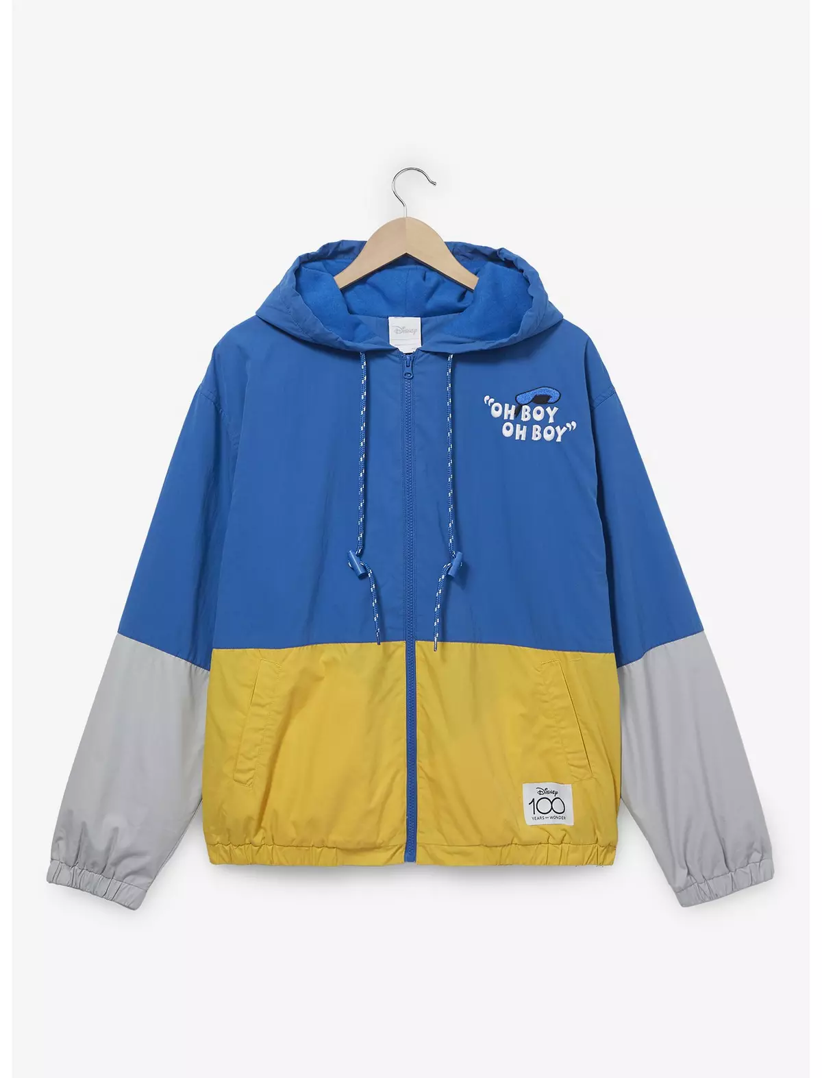 Disney 100 Donald Duck Oh Boy Windbreaker Jacket