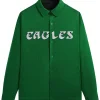 Kith x NFL Philadelphia Eagles Parrot Green Shirt