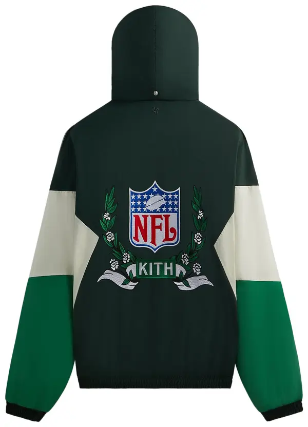 Kith x NFL Philadelphia Eagles Quarter Zip Anorak - Image 2