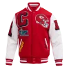 NFL Kansas City Chiefs Mashup Wool Varsity Jacket