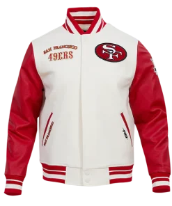 NFL San Francisco 49ers Retro Classic Wool Varsity Jacket