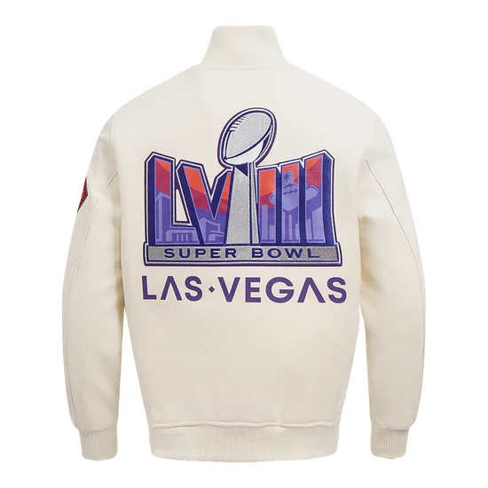 NFL Superbowl LVIII Wool Varsity Jacket - Image 4