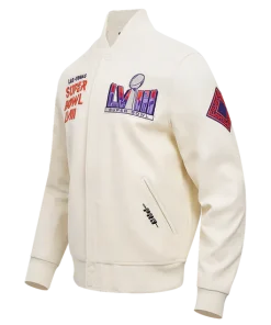 Alternative view of NFL Superbowl LVIII Wool Varsity Jacket