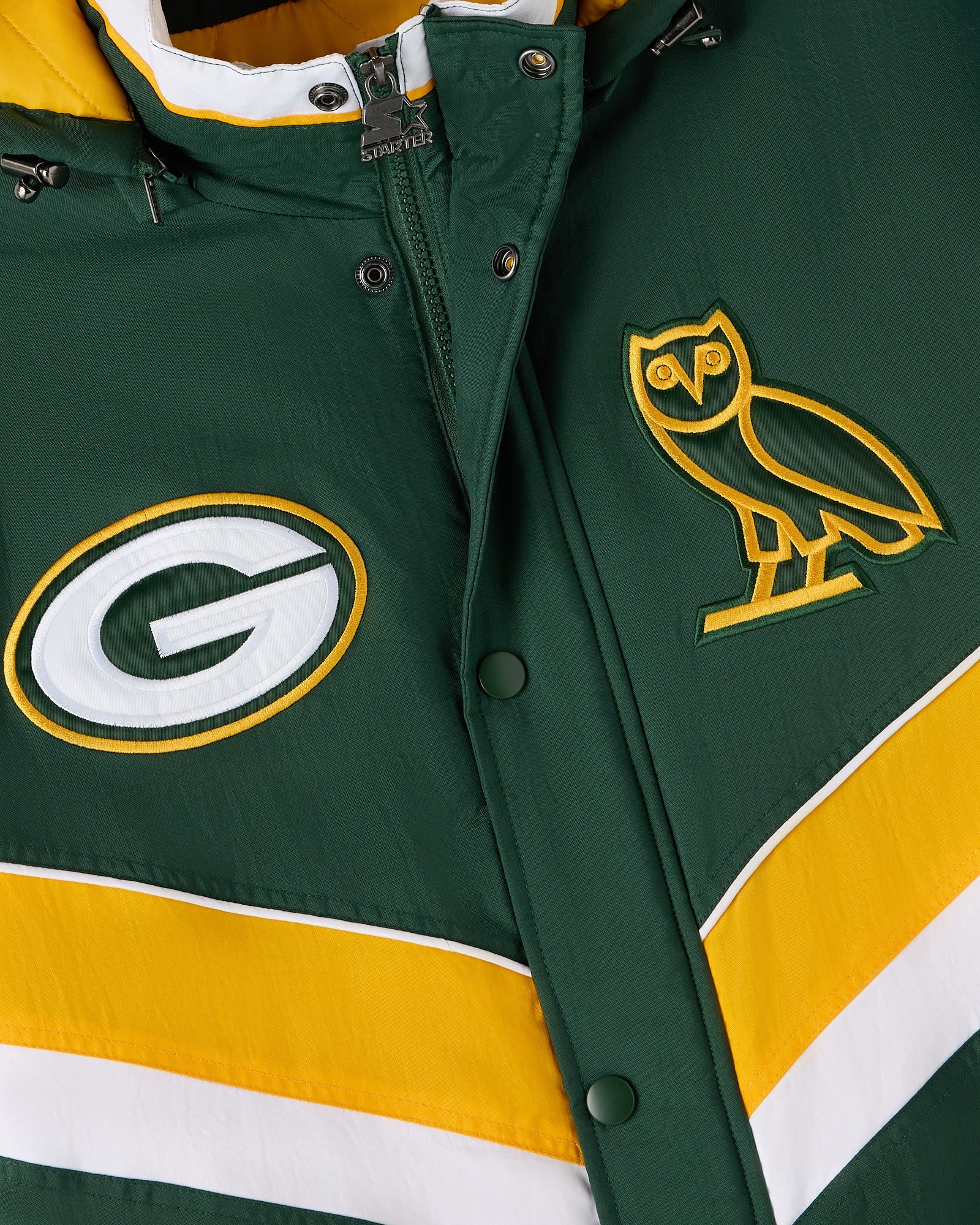 OVO NFL Green Bay Packers Puffer Jacket - Image 4