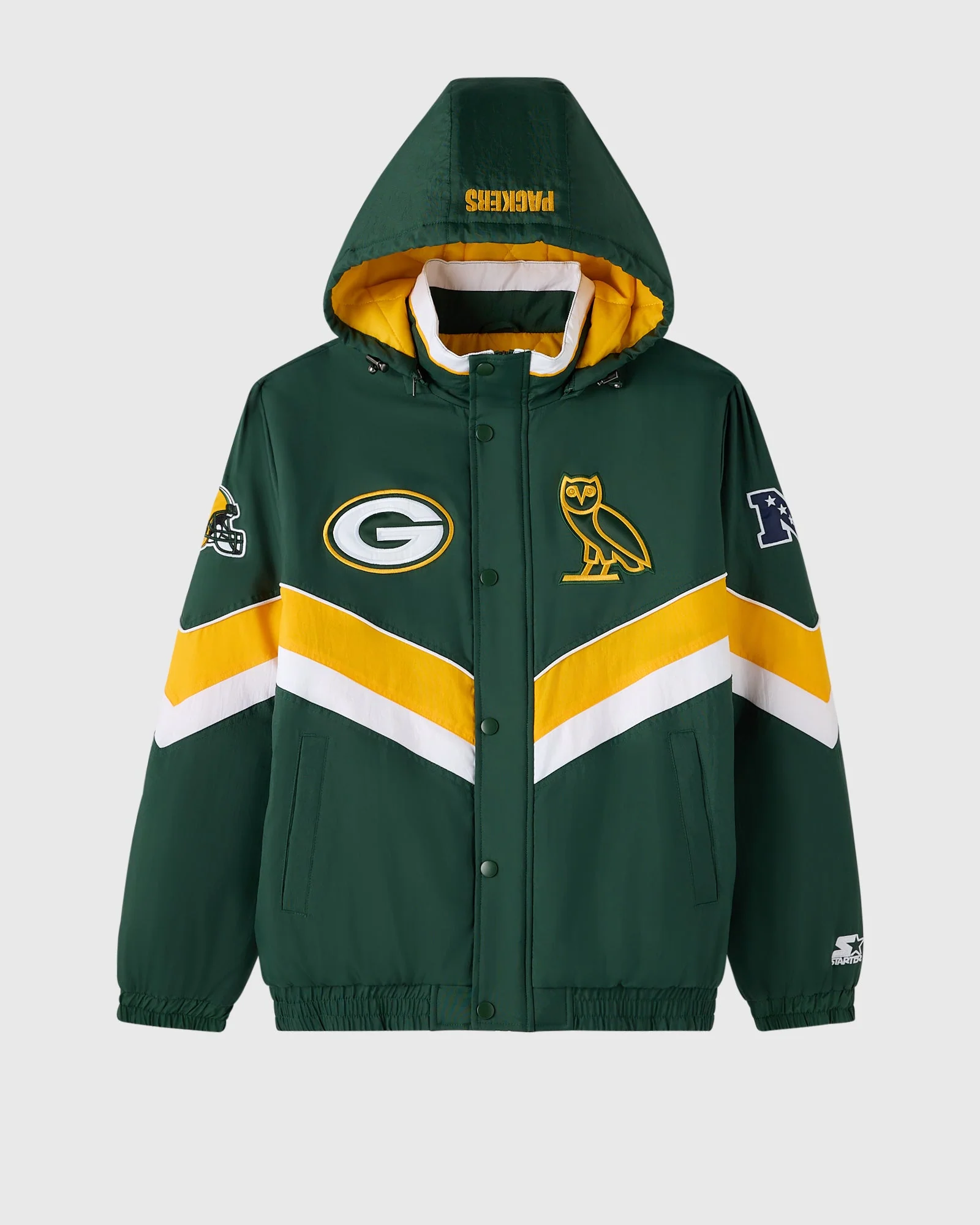 OVO NFL Green Bay Packers Puffer Jacket