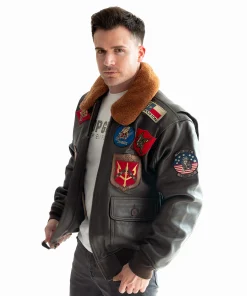 Alternative view of Top Gun Official Signature Series Aviator Jacket