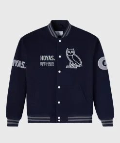 OVO-Georgetown-Hoyas-Varsity-Jacket