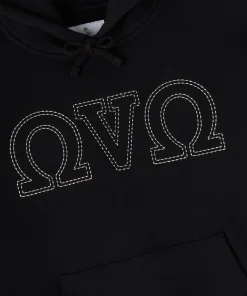 OVO-Omega-Contrast-Stitch-Black-Cotton-Hoodie