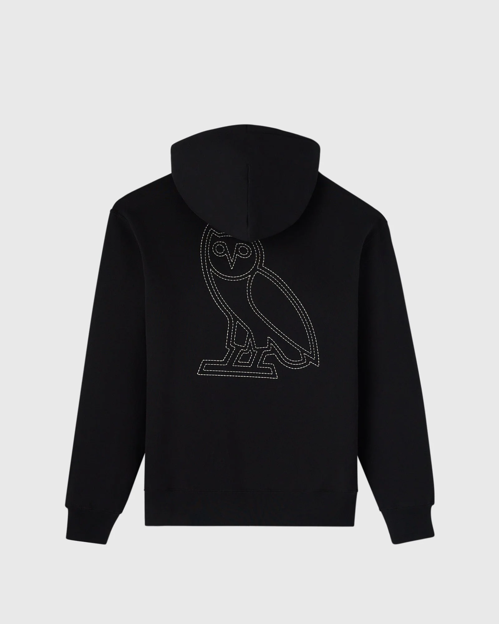 OVO-Omega-Contrast-Stitch-Black-Fleece-Hoodie
