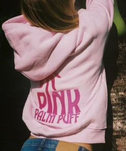 Pink-Palm-Puff-Classic-Puff-Pink-Fleece-Hoodie