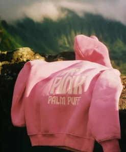 Pink-Palm-Puff-Classic-Puff-Raspberry-Hoodie