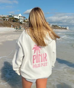 Pink-Palm-Puff-Classic-Puff-White-Hoodie-scaled