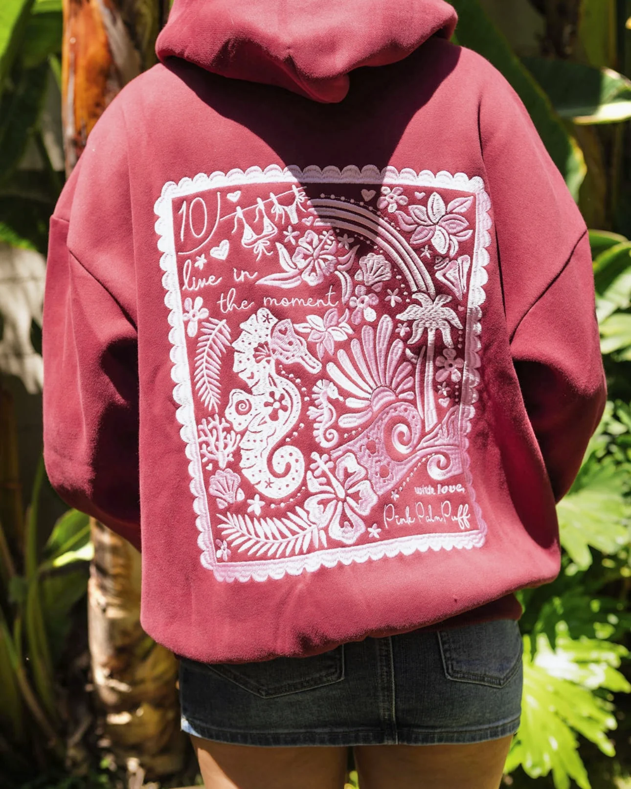 Pink-Palm-Puff-Live-in-the-Moment-Cherry-Hoodies