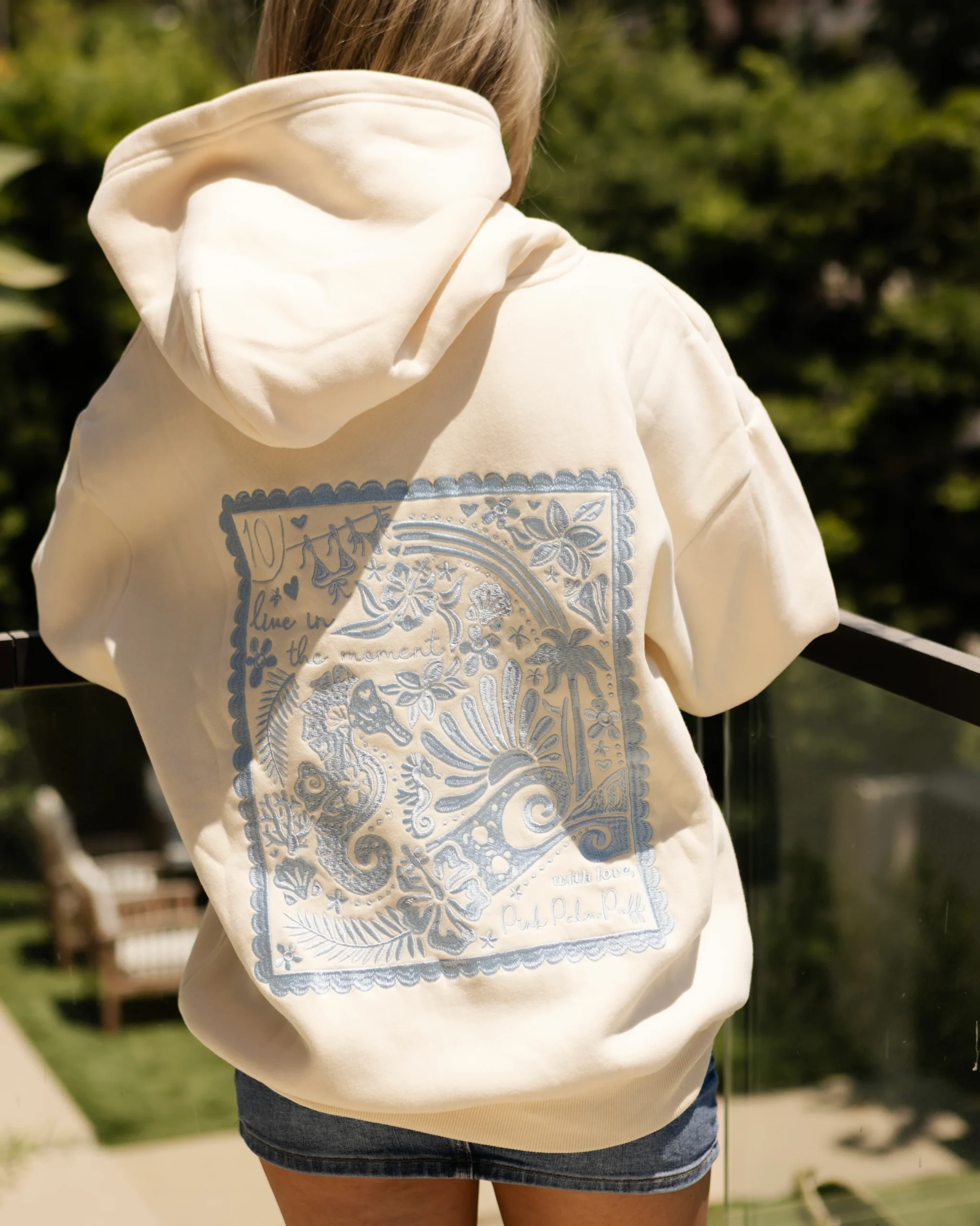 Pink-Palm-Puff-Live-in-the-Moment-Hoodie-scaled