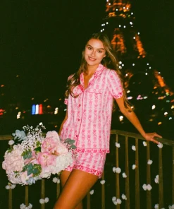 Pink-Palm-Puff-Women-Pajamas-in-Blush-Bay