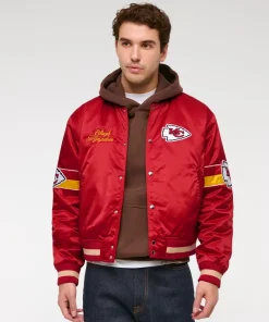 Abercrombie-Kansas-City-Chiefs-Bomber-Red-Jacket
