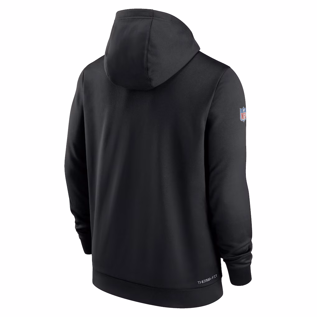 Men’s Houston Texans Black NFL Therma Performance Hoodies