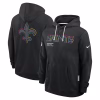 Men’s New Orleans Saints Black 2025 NFL Crucial Hoodie