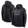 Men’s New York Jets Black 2024 NFL Crucial Catch Club Hoodie