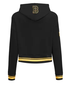 NHL-Boston-Bruins-Black-Retro-Classic-Hoodie