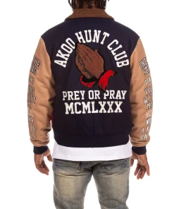 Akoo Varsity Jacket Back