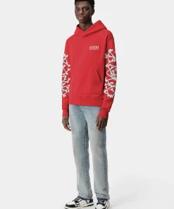 Amiri-Bones-Stacked-Red-Hoodie