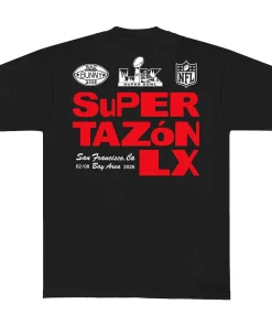 Bad-Bunny-x-Super-Tazon-Chairs-black-T-Shirt