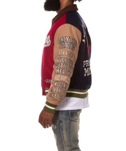 Men Akoo Varsity Jacket