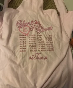 Sabrina-Carpenter-Short-n-Sweet-Tour-2025-Pink-Hoodie