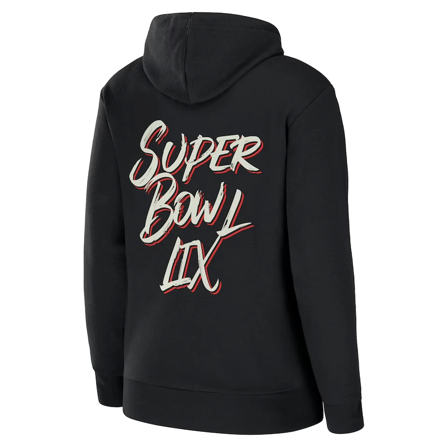 Super-Bowl-LIX-Fleece-Black-Hoodie