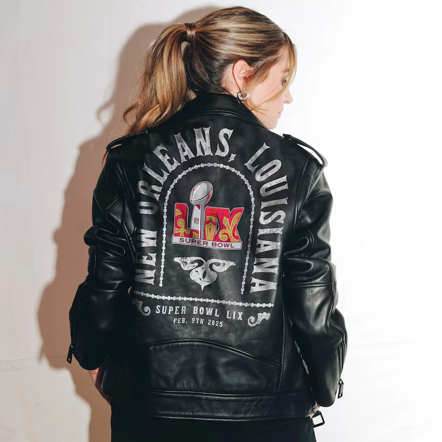 Super-Bowl-LIX-Rebecca-Minkoff-Black-Moto-Jacket