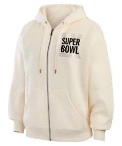 Super-Bowl-LX-Beige-Full-Zip-Hoodies