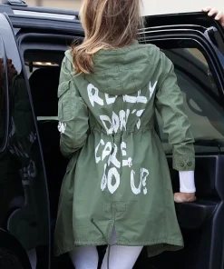 Melania Trump’s I Really Don’t Care Jacket
