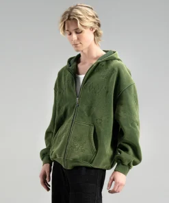 Men-Minecraft-Sketch-Green-Hoodie