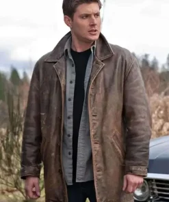 Supernatural-Dean-Winchester-Brown-Leather-Jacket