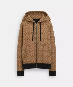 Coach-All-Over-Signature-Zip-Hoodie