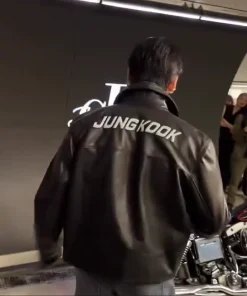 Jungkook-CKJK-Custom-Leather-Black-Jacket