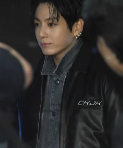 Jungkook-CKJK-Custom-Leather-Jacket