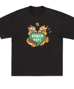 BTS-J-Hope-x-Human-Made-Graphic-Black-T-Shirt